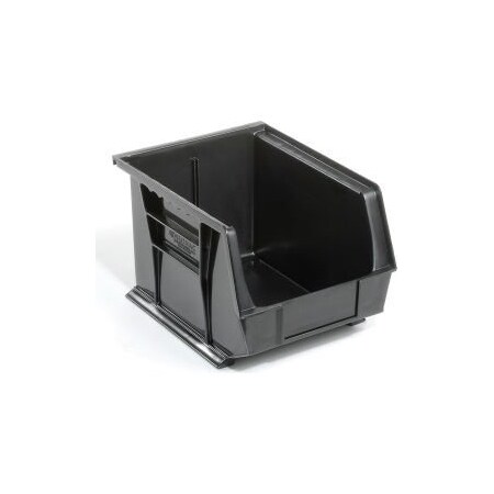 Quantum Storage Systems Hang & Stack Storage Bin, Black, 6 PK QUS239BK**